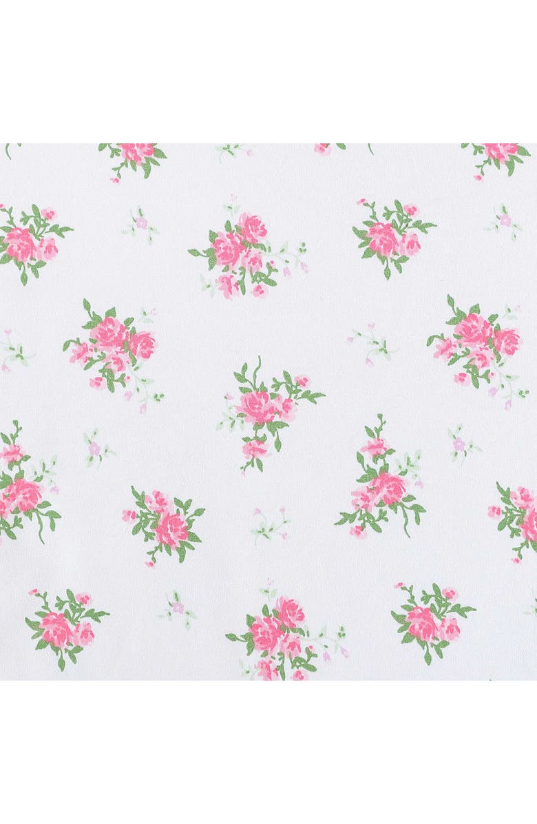 Betsey Johnson Floral Dreams Microfiber Sheet Set, Alternate, color, White