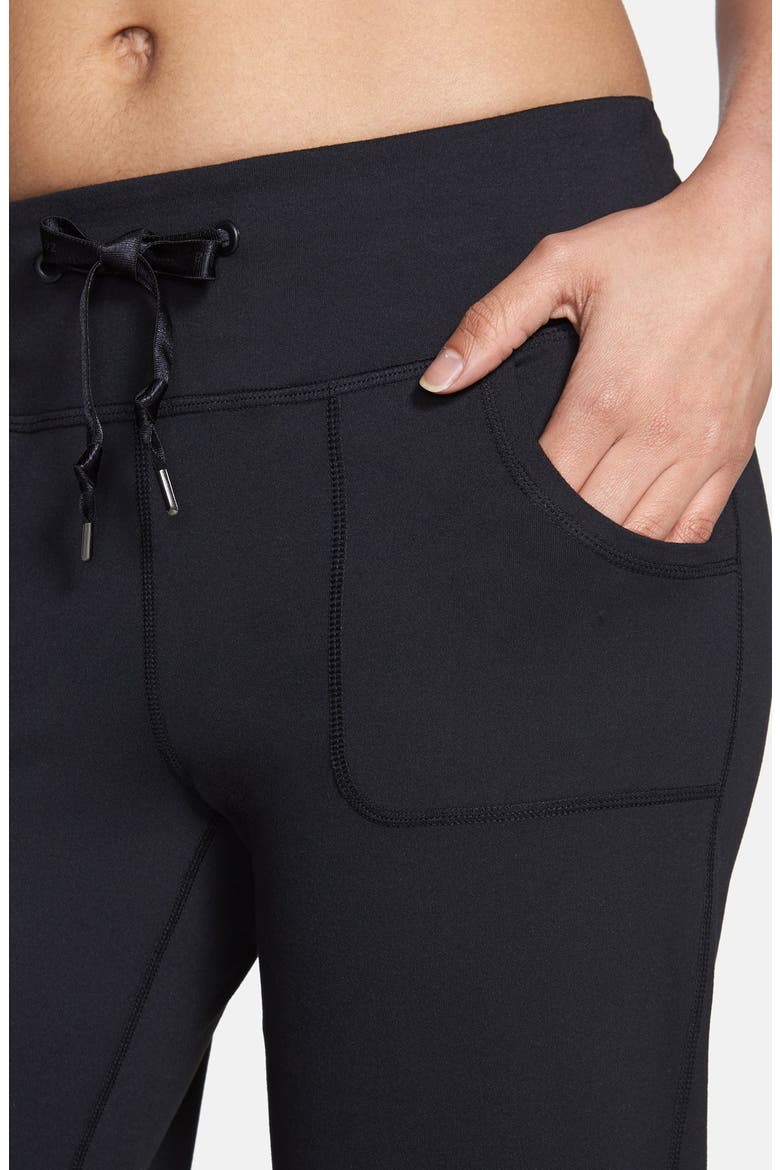 'Soul 2' Capris, Alternate, color, BLACK