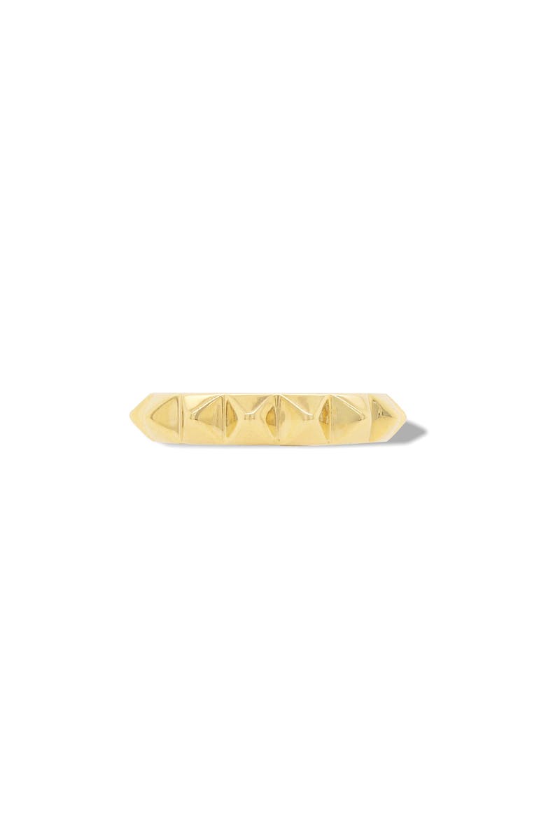 Gold Rockstud Ring, Alternate, color, Yellow Gold