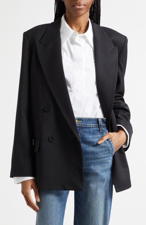 Harper Double Breasted Tuxedo Jacket