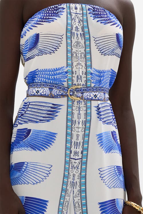 Camilla Strapless Jumpsuit With D Ring Belt Dancing With Daylight In Dancing With Daylight