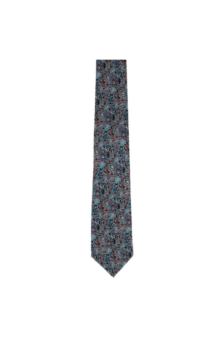 Trafalgar Enzo Exploded Floral Silk Necktie, Alternate, color, Multiple Colors