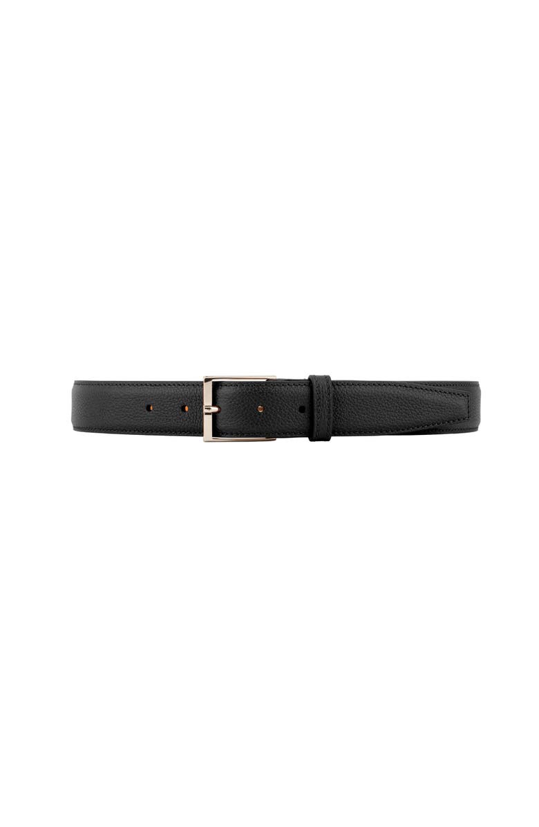 Vaincourt Paris Le Séduisant Leather Belt, Main, color, Black