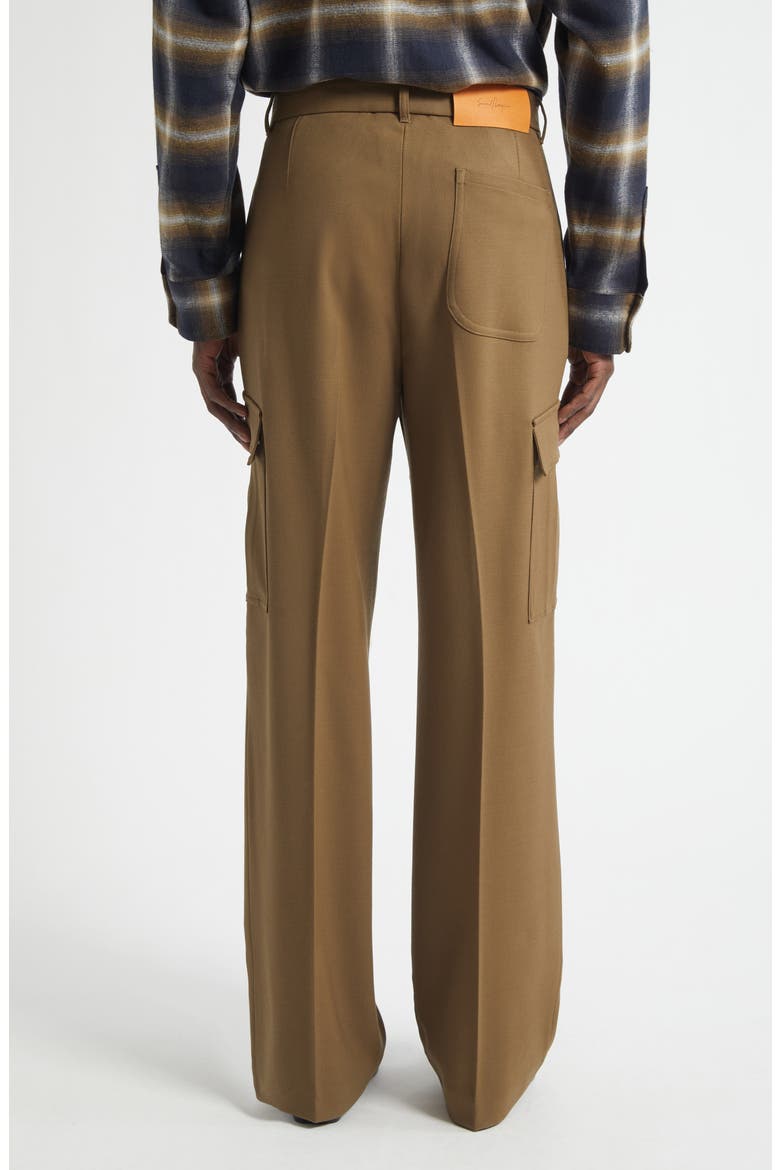 Baja Wool Cargo Pants, Alternate, color, GREEN