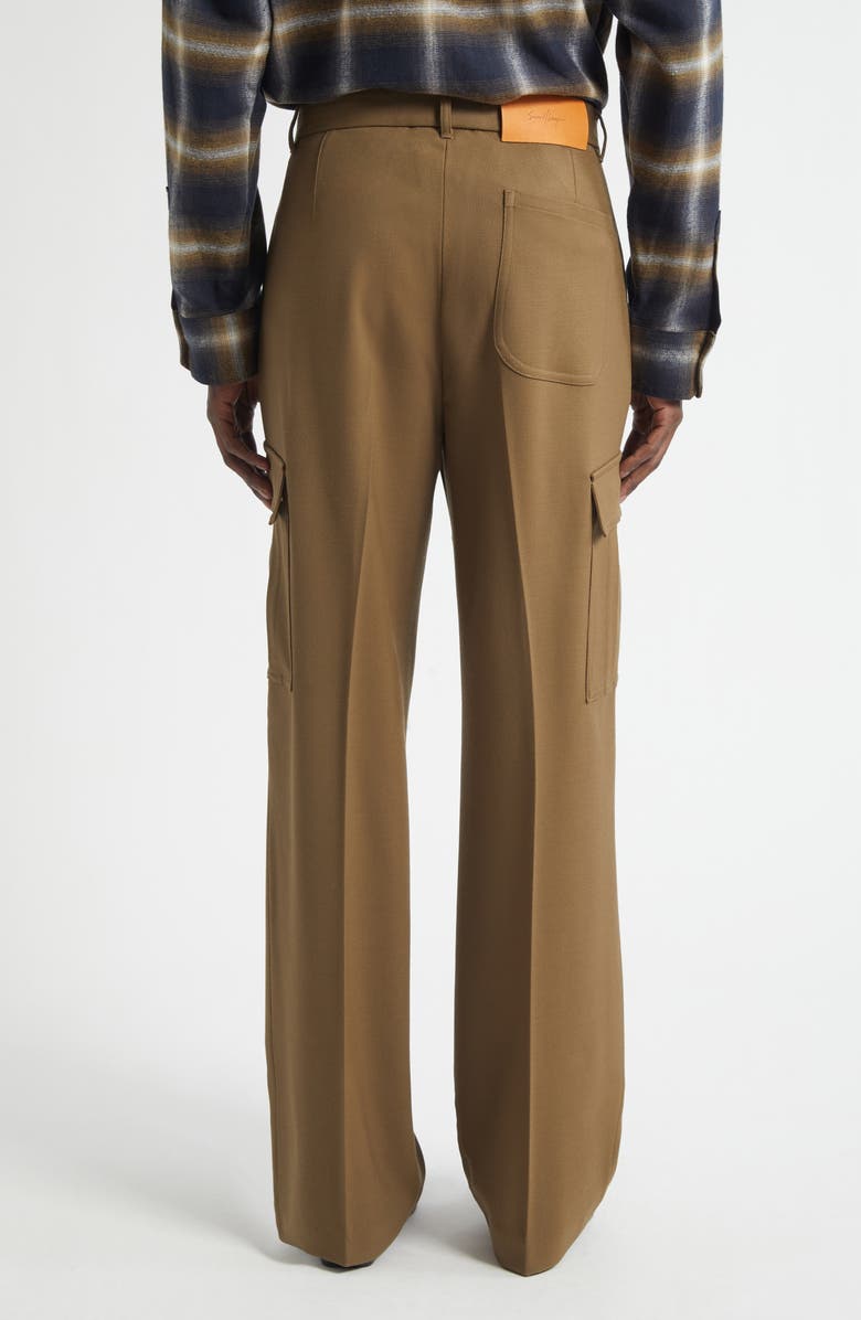 Second Layer Baja Wool Cargo Pants, Alternate, color, Green