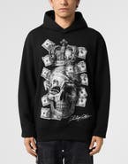 PHILIPP PLEIN Hoodie Dollar Skull Stones Men