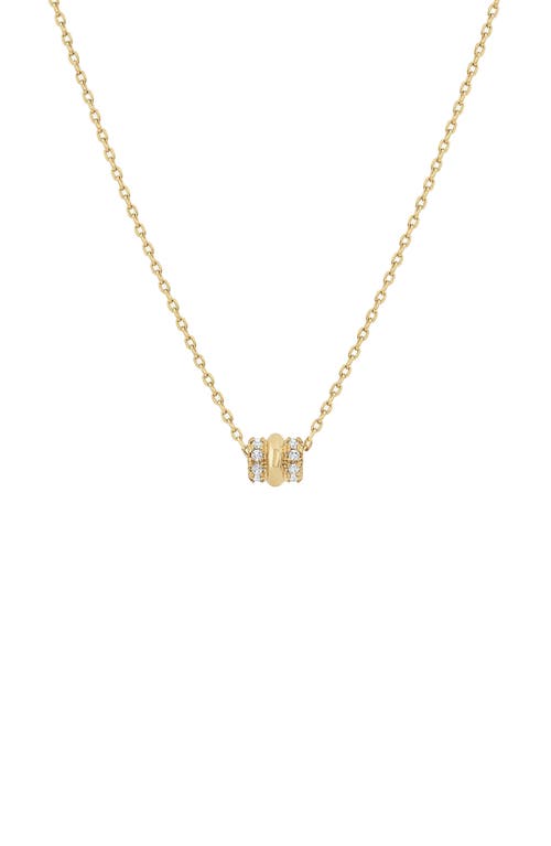 Bearfruit Jewelry Rolly Pendant Necklace In Gold