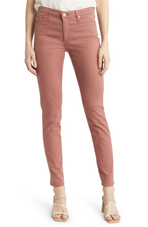 パンツ NUDE Women Straight Pants 110306102 Pink Eco Suzanne Straight-Leg Pants | GUESS