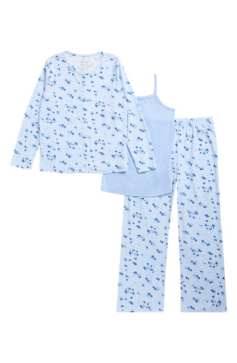 Kids' 3-Piece Pointelle Pajamas