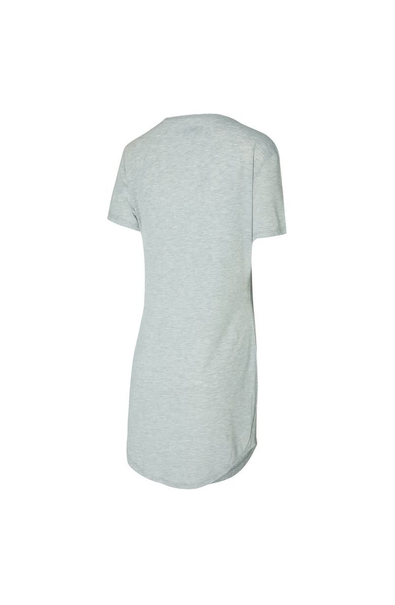 CONCEPTS SPORT Women's Concepts Sport Gray Los Angeles Chargers Petition Knit Nightshirt, Alternate, color, Gray