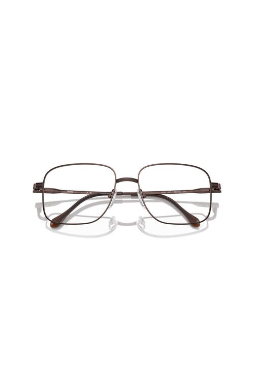 Sferoflex 55mm Square Optical Glasses In Black