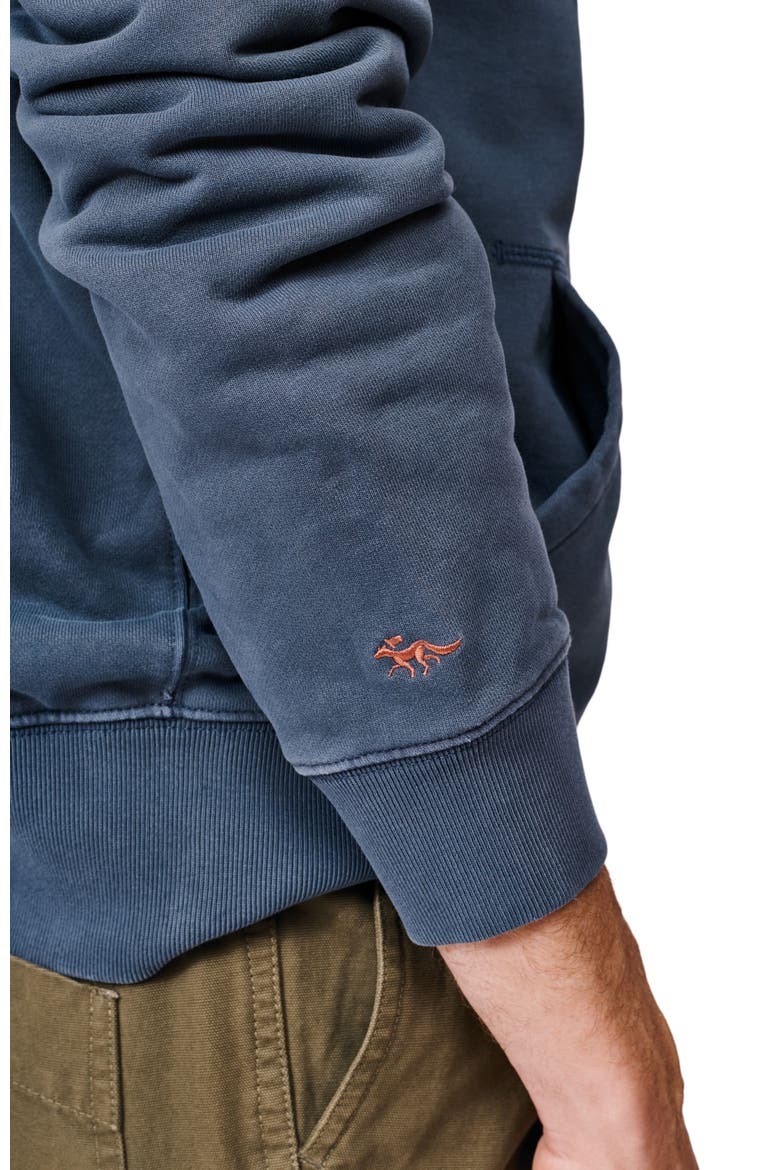 Provost Zip Neck Sweatshirt, Alternate, color, Navy