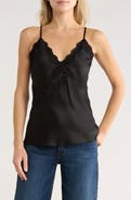 Leith Lace Trim Satin Camisole