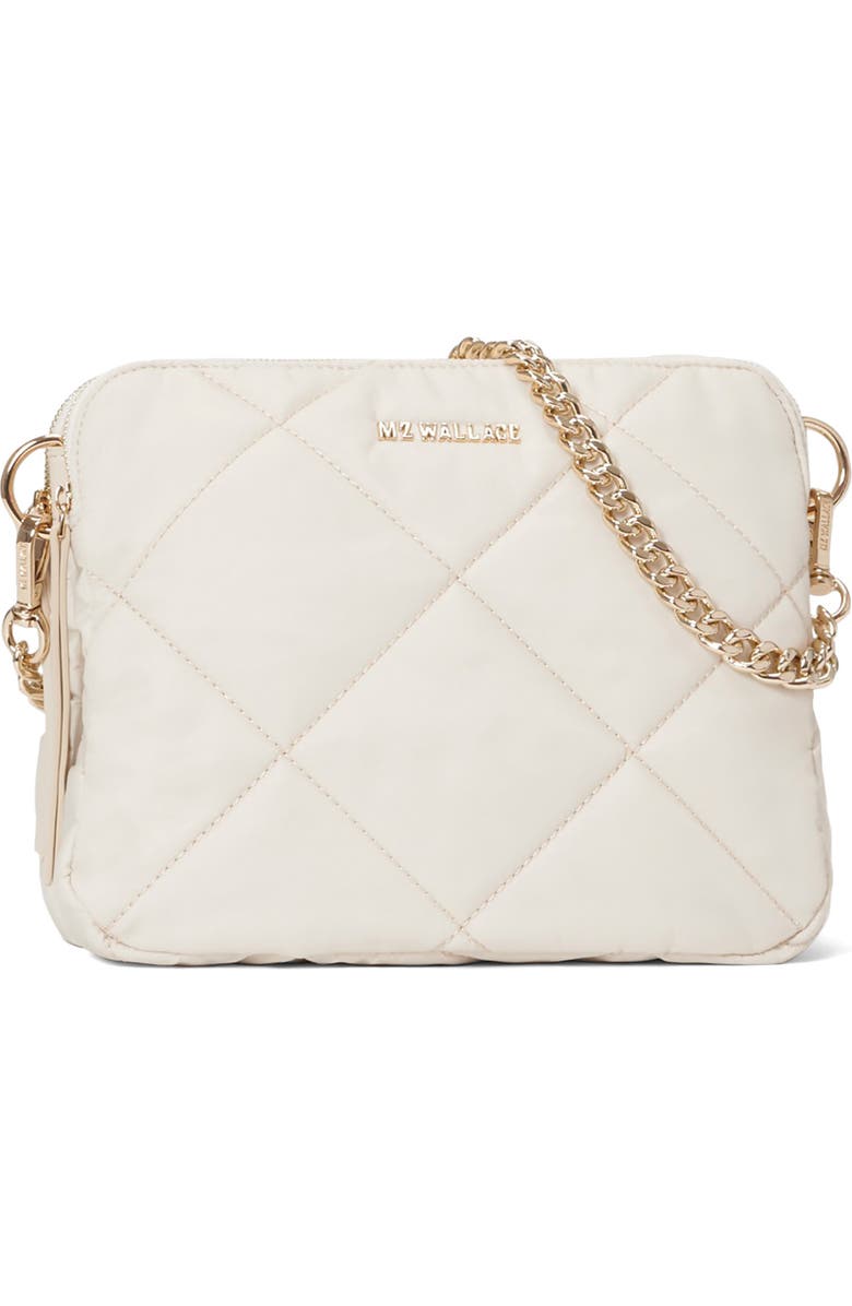 MZ Wallace Madison Quilted Nylon Crossbody Bag, Main, color,