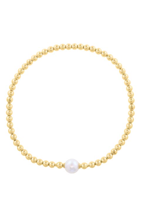 Freshwater Pearl Beaded Bracelet