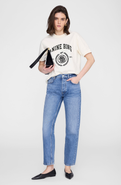 ANINE BING Jaylin Collegiate Tee