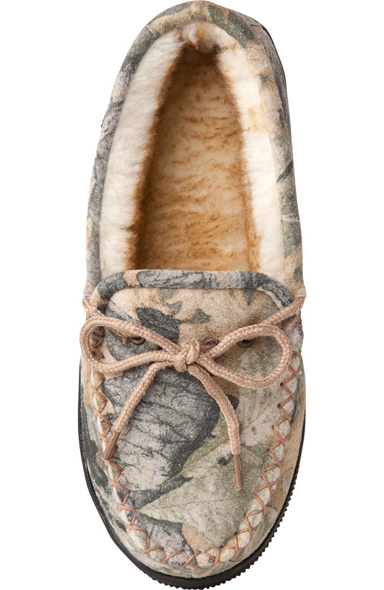 Old Friend Faux Shearling Lined Camo Loafer, Alternate, color,
