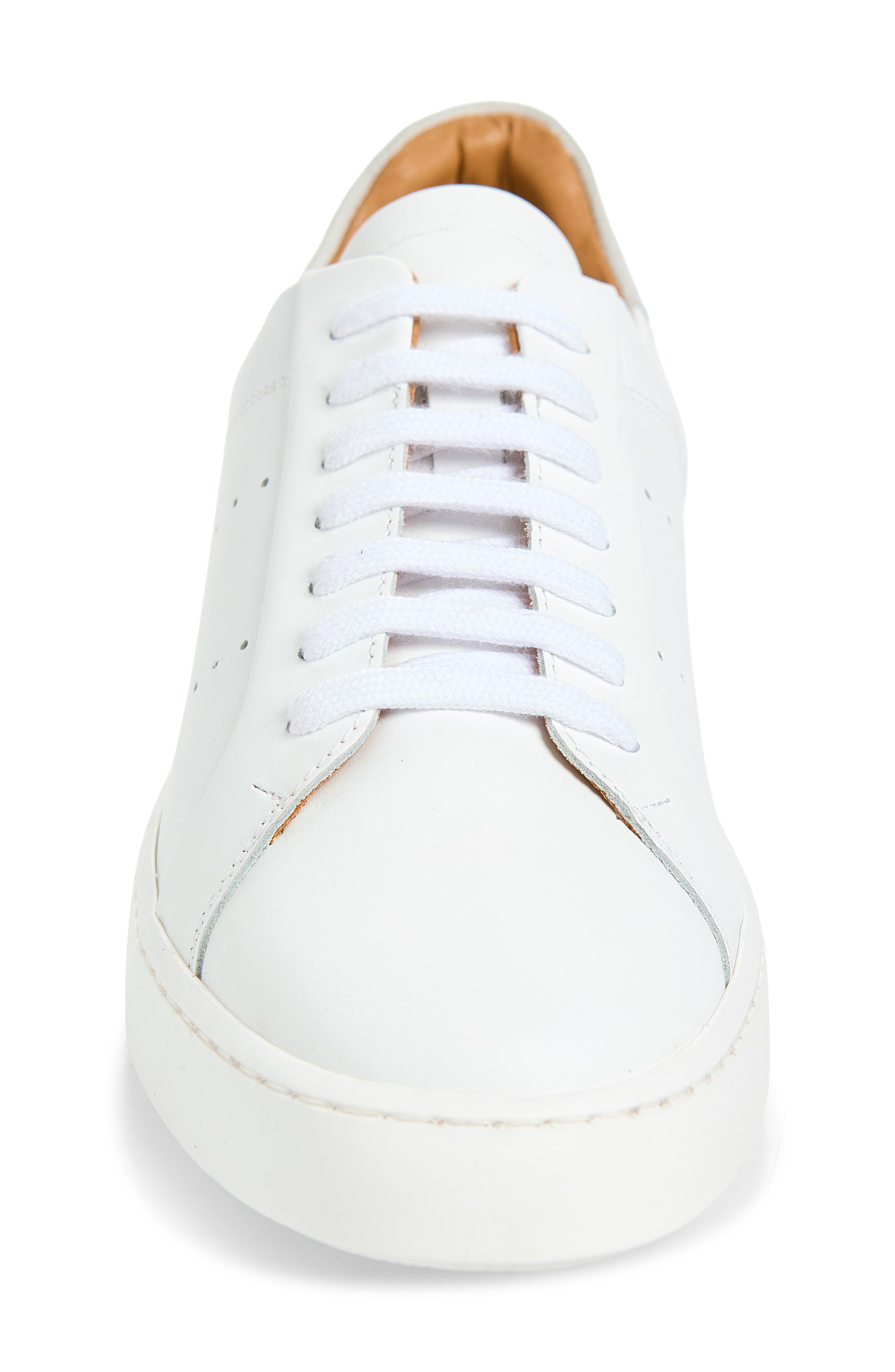Domenico Sneaker, Alternate, color, WHITE/ WHITE