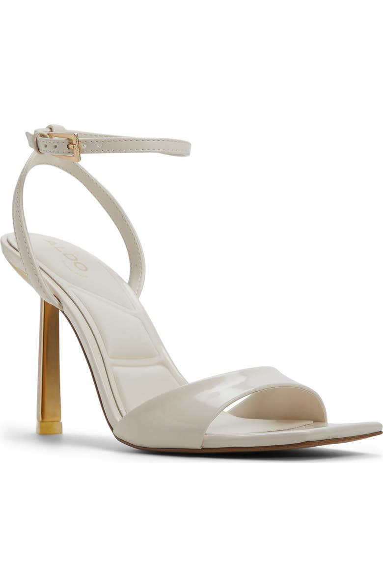 ALDO Illustrious Ankle Strap Sandal, Main, color, Other White