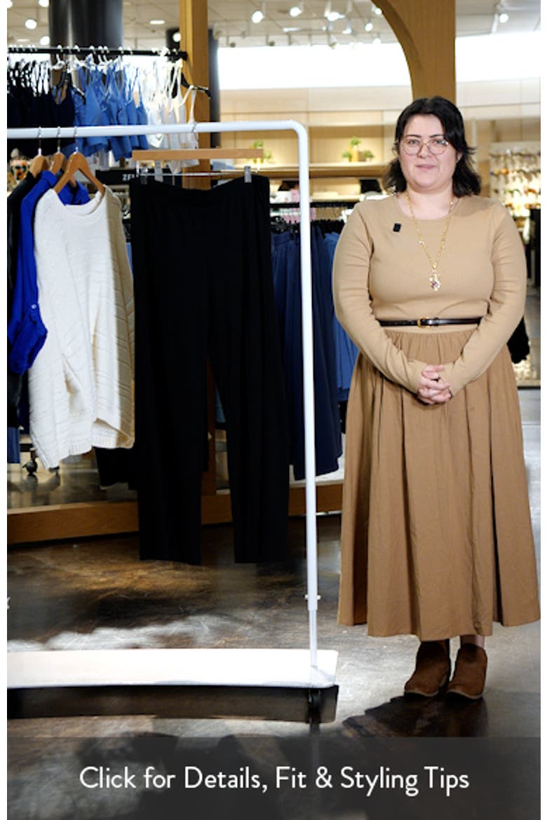 Luna Ponte Wide Leg Pants video