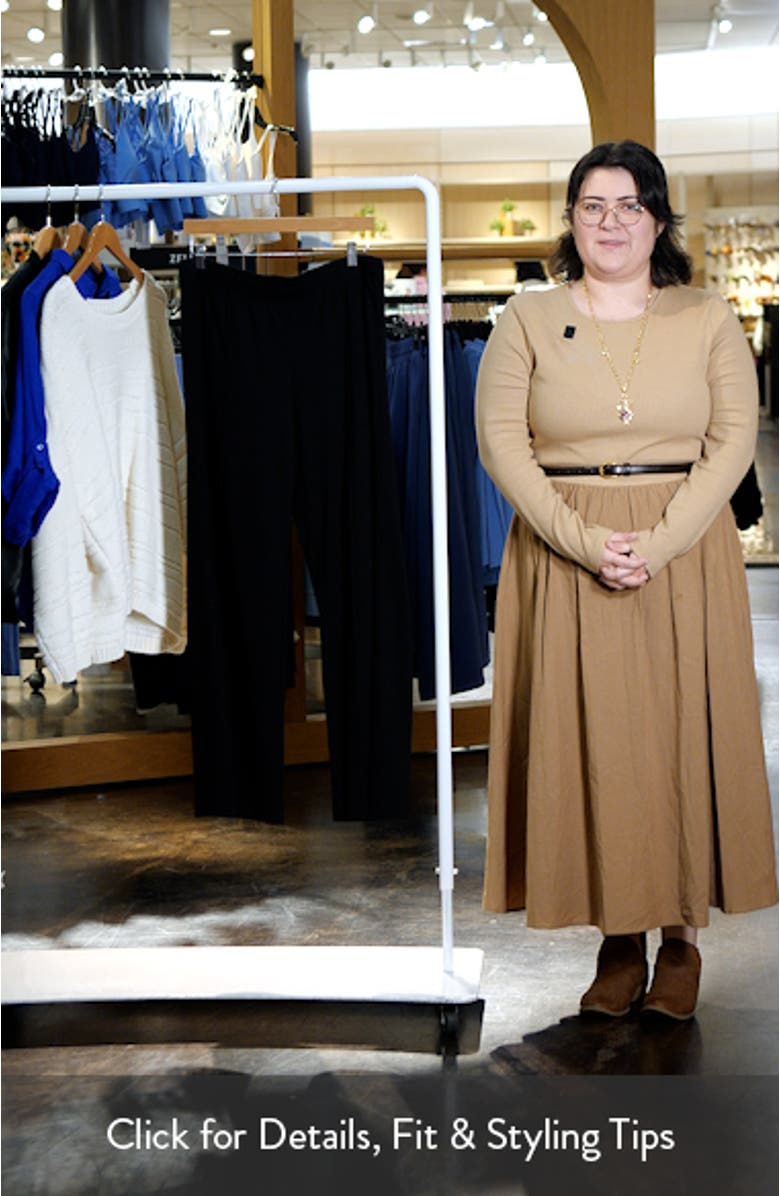 Luna Ponte Wide Leg Pants, sales video thumbnail