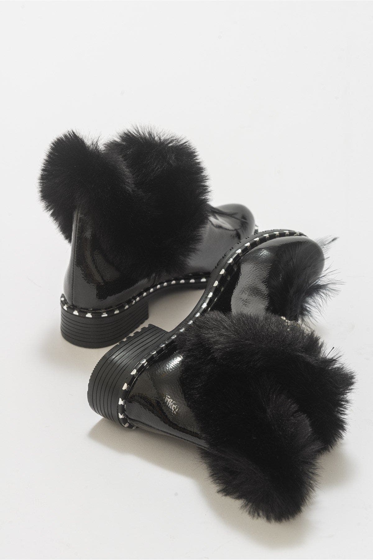 Prologue Shoes Polina Fur Boot, Alternate, color, 