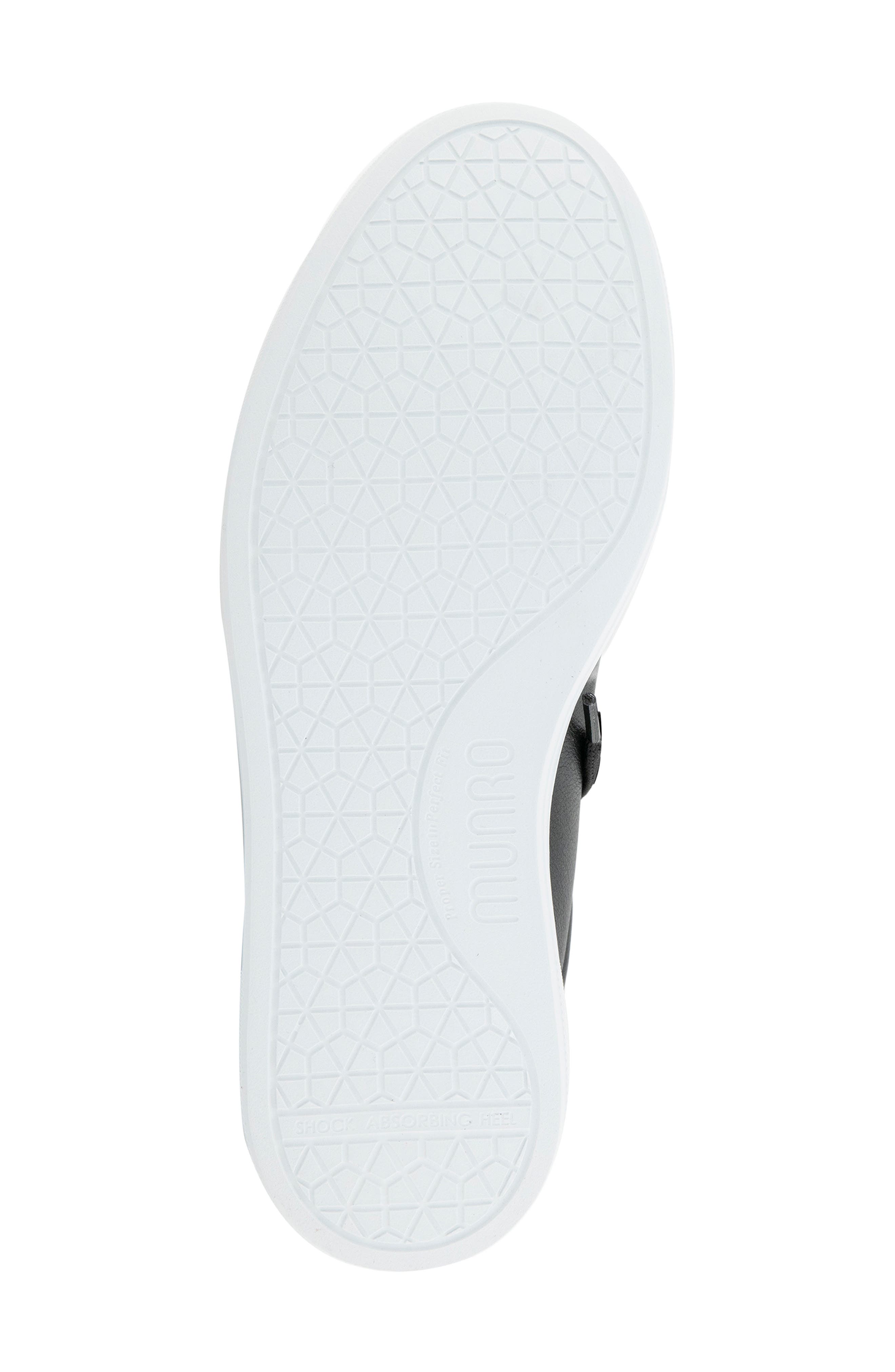 Munro Tilly Sneaker, Alternate, color, Black Tumbled