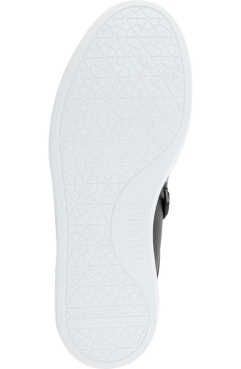 Munro Tilly Sneaker, Alternate, color, Black Tumbled