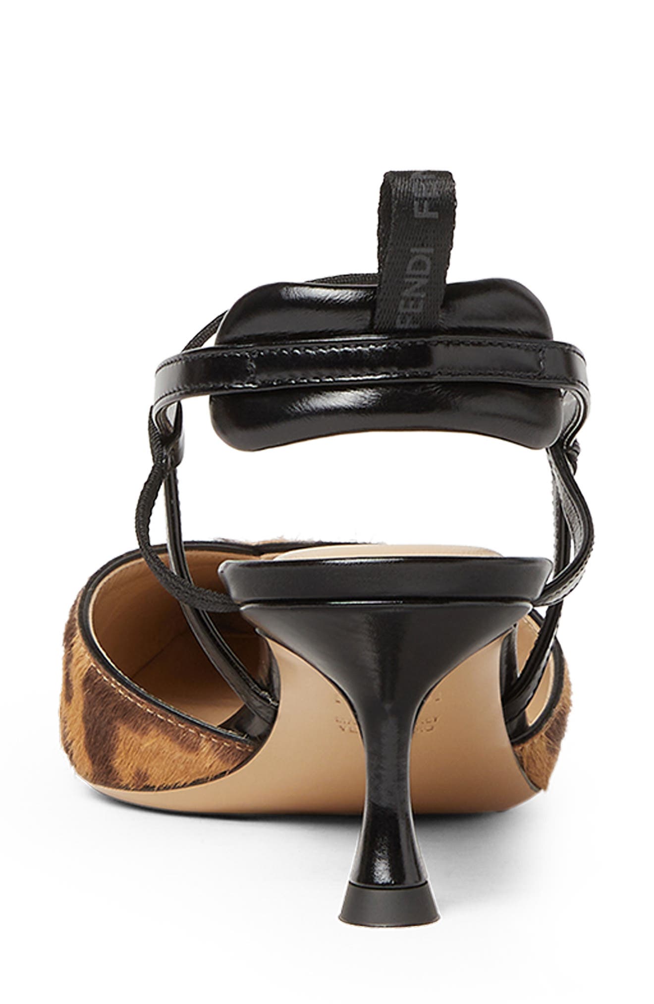Very Colibrì Genuine Calf Hair Slingback Pump, Alternate, color, MIELE BROWN NERO CALF HAIR