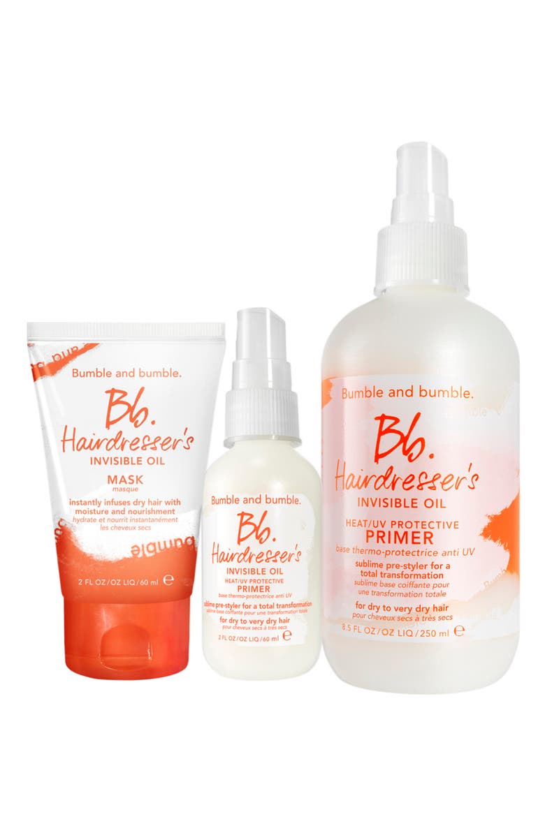 Bumble and bumble. Hairdresser’s Invisible Oil Set $66 Value, Main, color, 