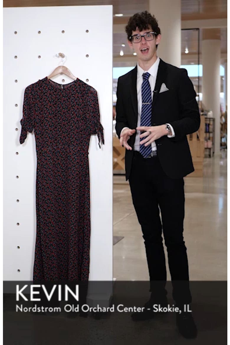 Amsterdam Tie Sleeve Body-Con Maxi Dress video