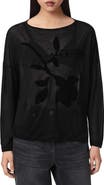 AllSaints Athea Rita Tencel™ Modal Graphic Tee