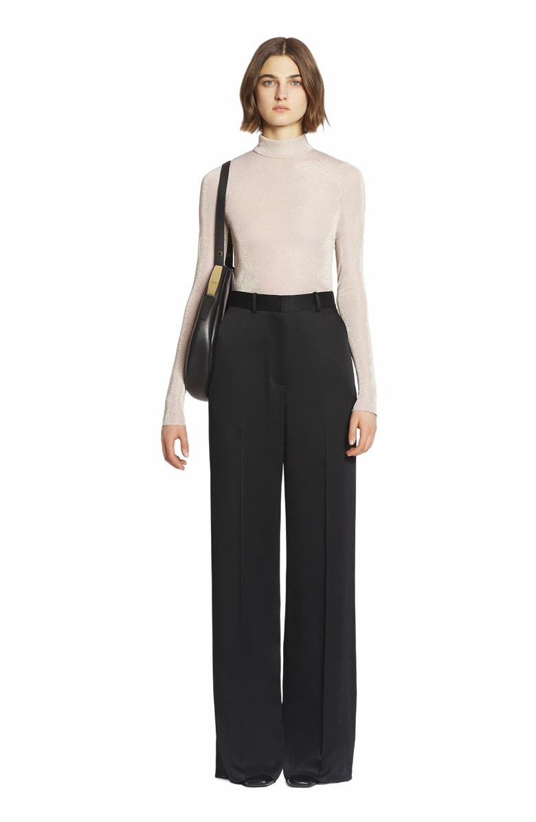 Lanvin WIDE-LEG TAILORED PANTS, Main, color, 