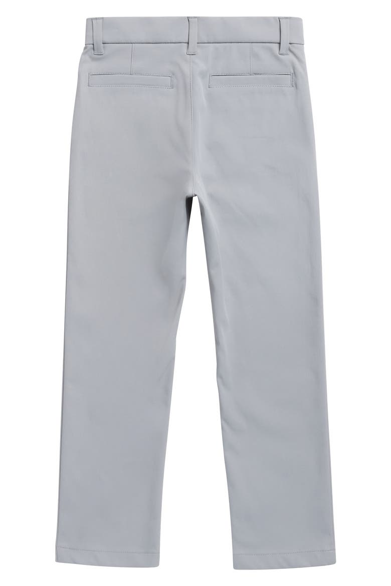 Kids' Flat Front Twill Chinos, Alternate, color, GREY ULTIMATE