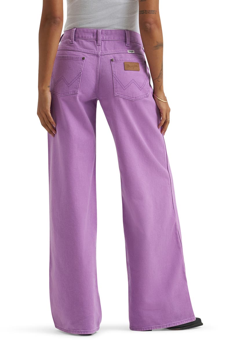 Wrangler Worldwide Mid Rise Wide Leg Jeans, Alternate, color, 