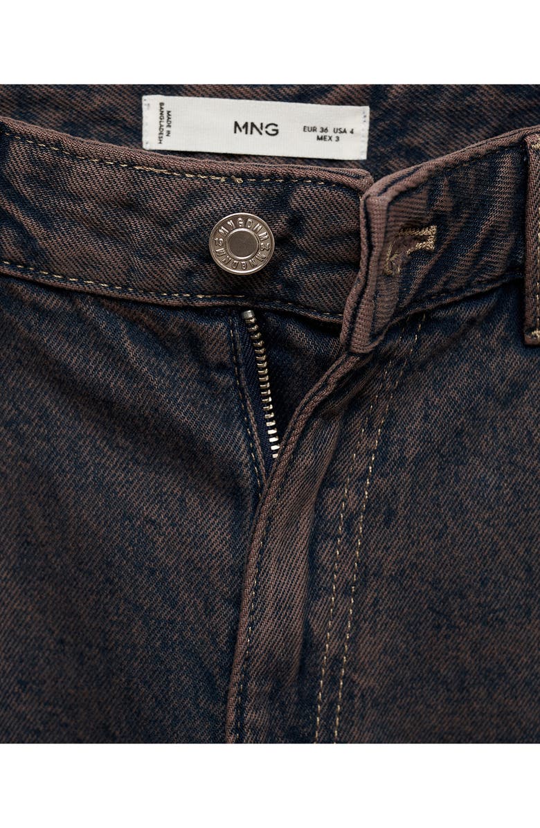 MANGO Mid Rise Relaxed Straight Leg Jeans, Alternate, color, 