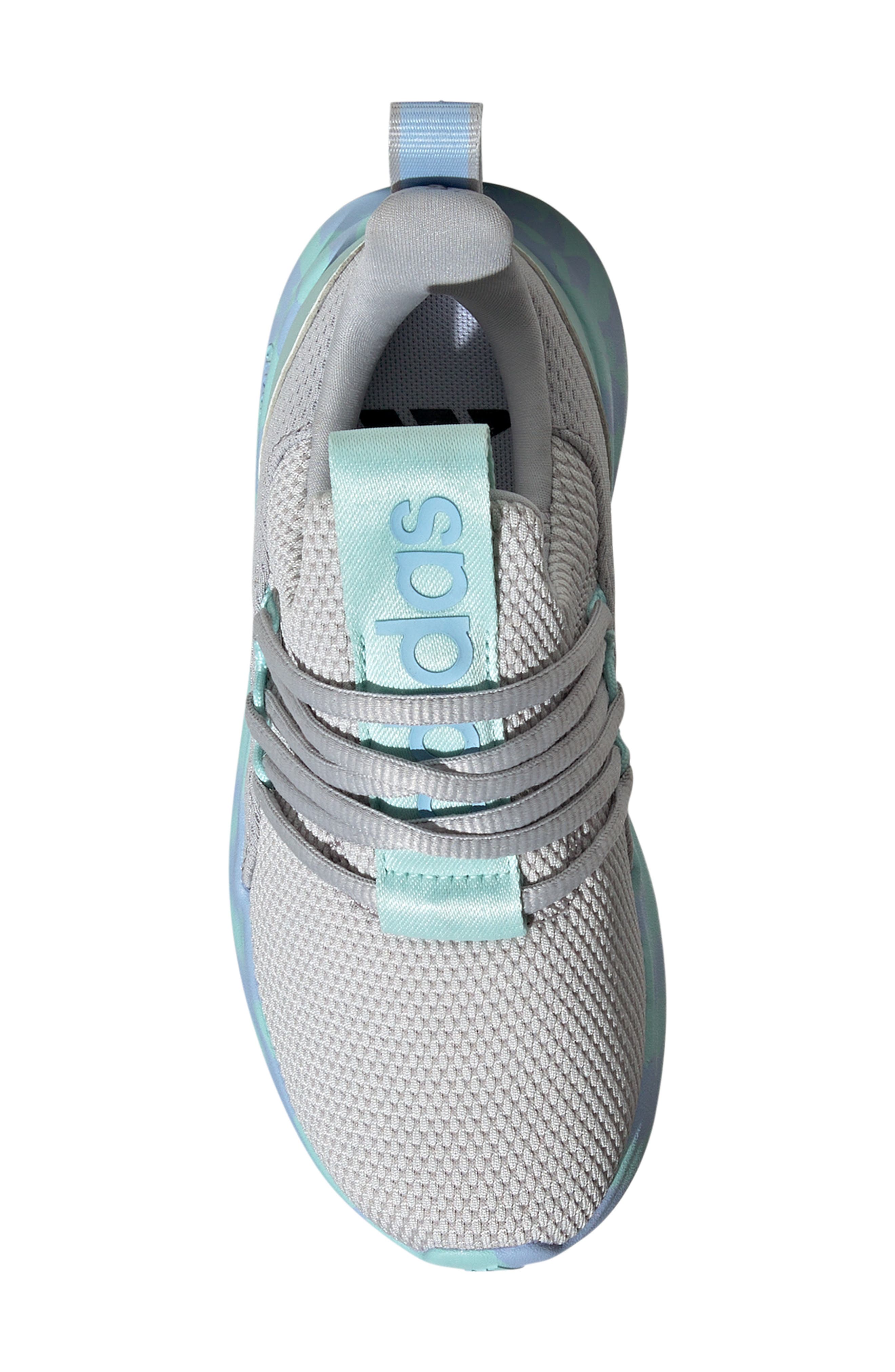 adidas Kids' Lite Racer Adapt 7.0 Sneaker, Alternate, color, Blue/ Grey/ Aqua