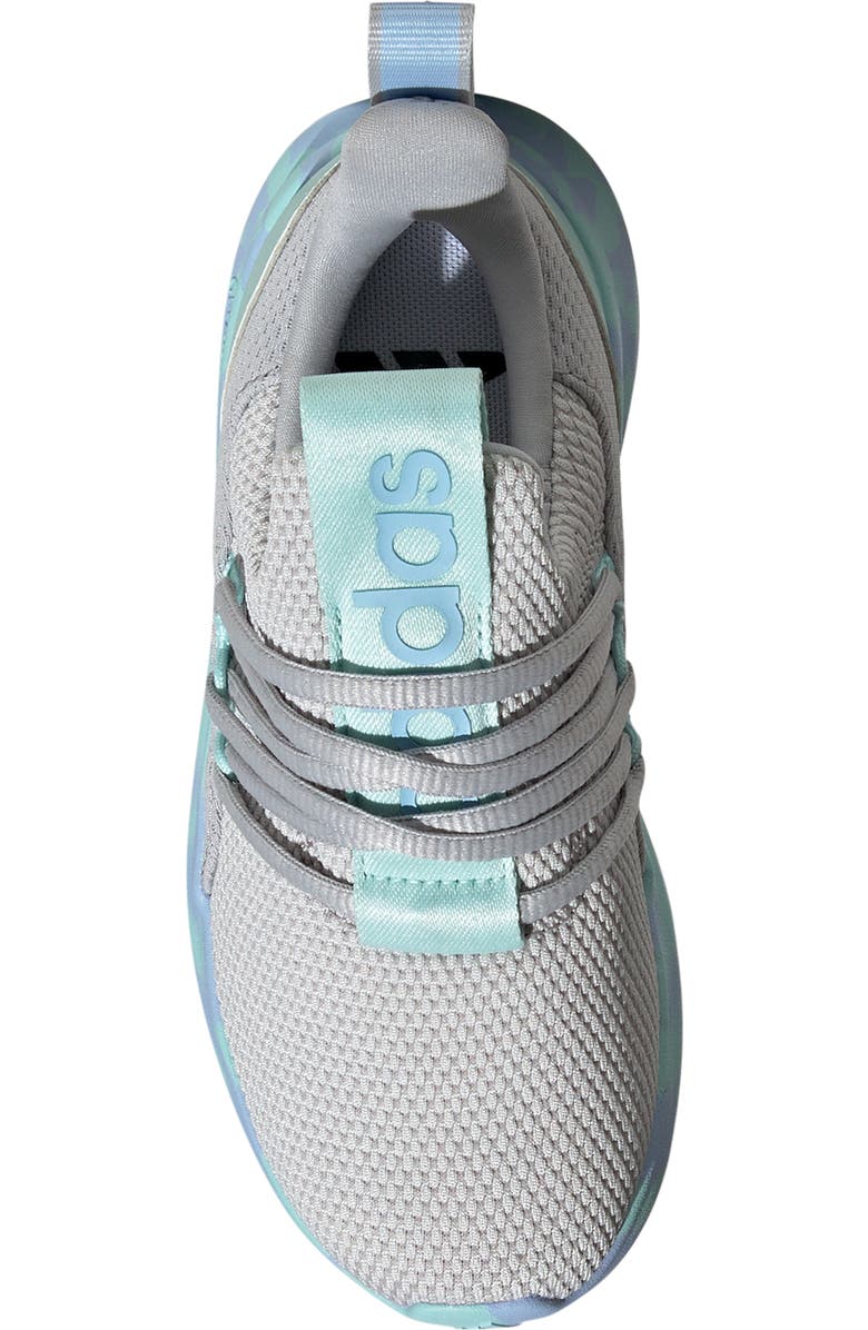 adidas Kids' Lite Racer Adapt 7.0 Sneaker, Alternate, color, Blue/ Grey/ Aqua