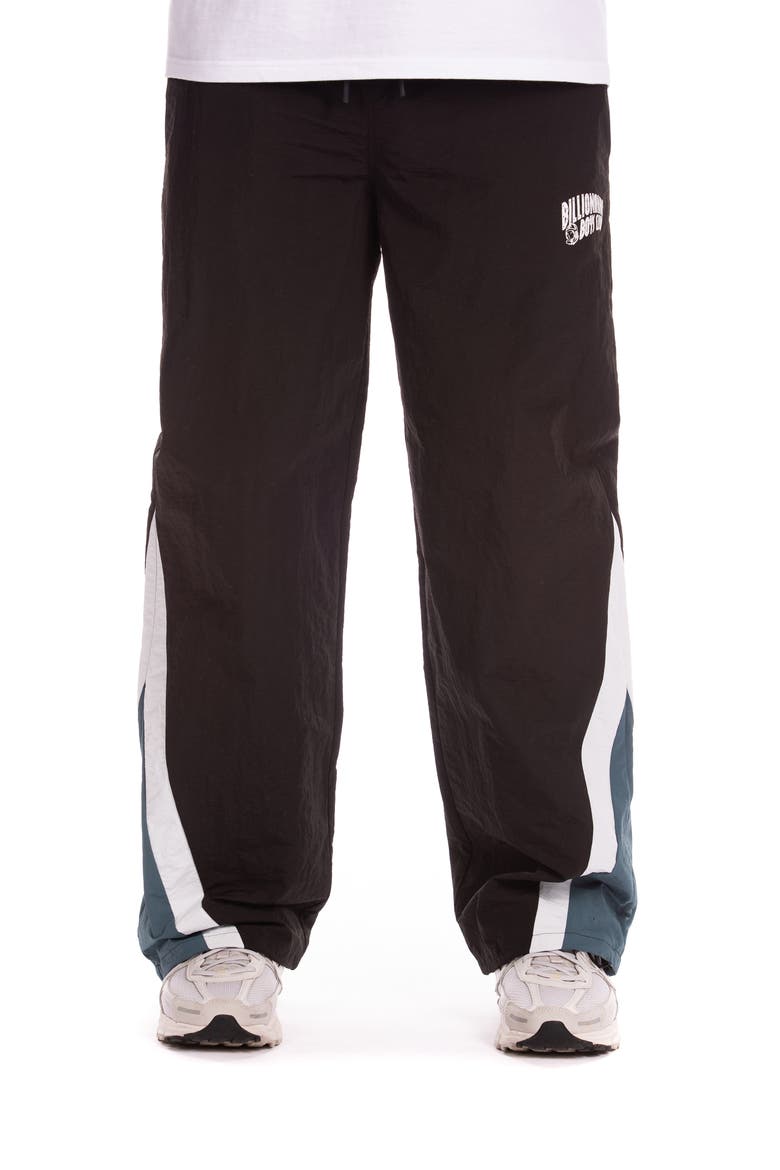 BB Space Nylon Track Pants, Main, color, BLACK