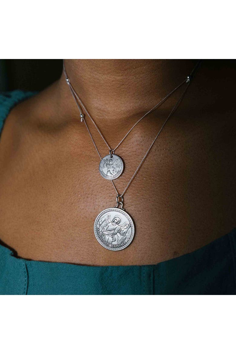 Better Together Mary/Michael Expandable Necklace, Alternate, color, Silver