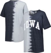 GAMEDAY COUTURE Women's Gameday Couture Black Iowa Hawkeyes Find Your Groove Split-Dye T-Shirt