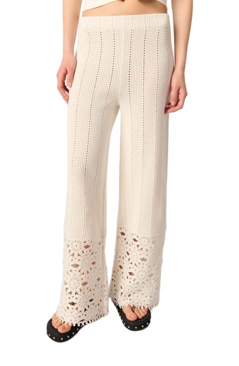 Crochet trousers