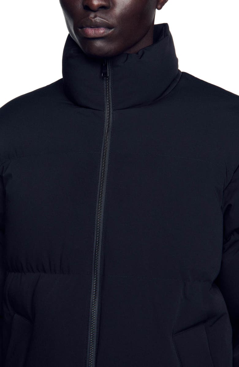 SANDRO Oversized puffer jacket, Alternate, color, 