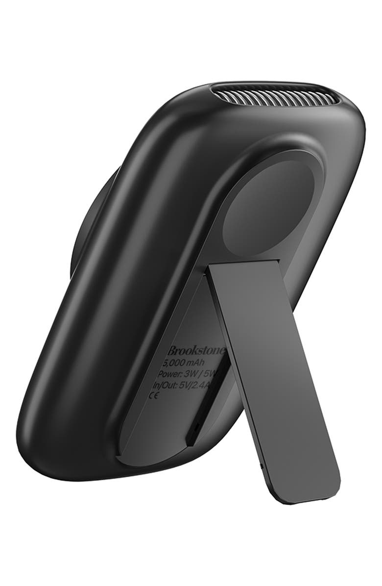 BROOKSTONE 5000mAh MagSafe<sup>®</sup> Powerbank, Alternate, color, Black