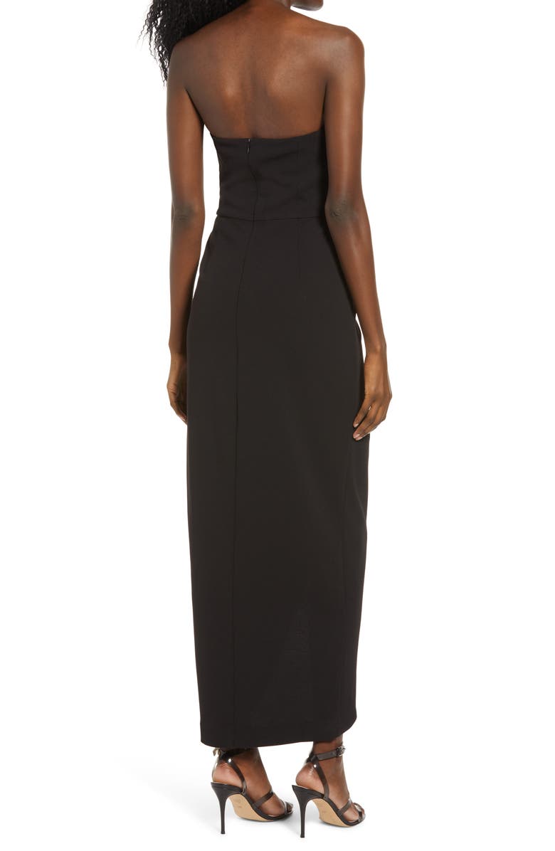 WAYF The Angelique Strapless Tulip Gown, Alternate, color,