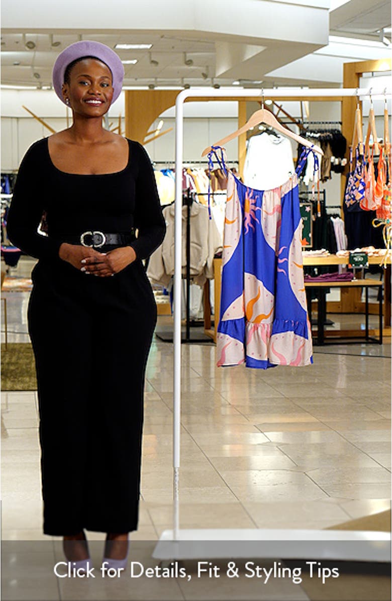 Sunlit Bloom Magnolia Cover-Up Dress, sales video thumbnail