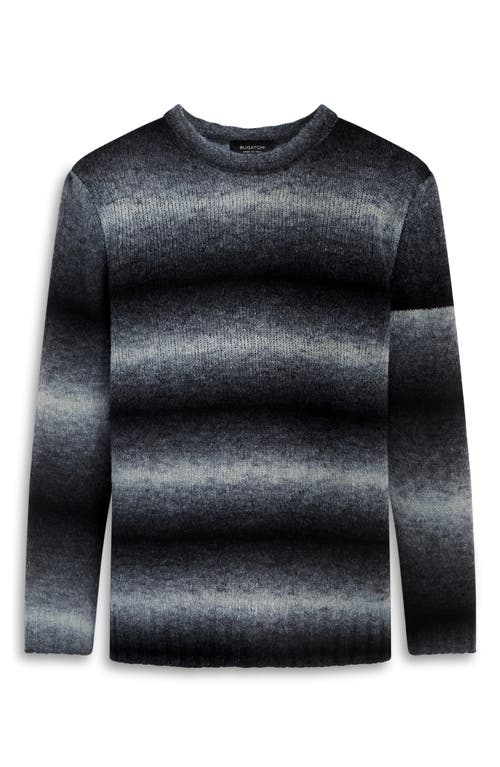 Bugatchi Gradient Stripe Sweater In Gray