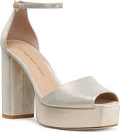 Stuart Weitzman Sabrina Platform Ankle Strap Sandal