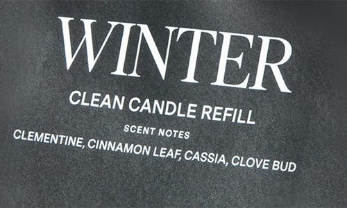 Siblings Winter Candle Refill In Gray