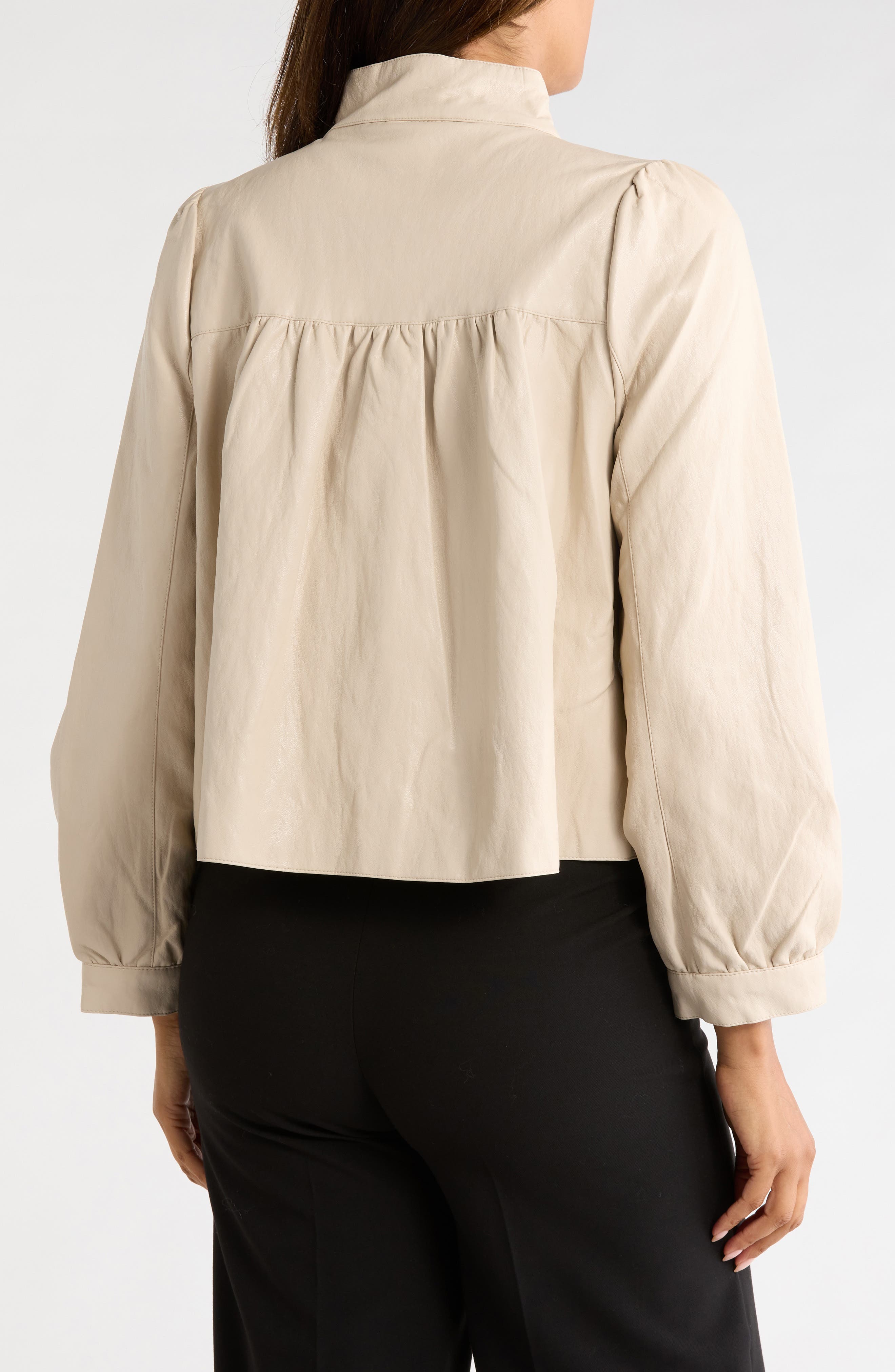 Ted Baker Button Front Crop Jacket (Women) | Nordstromrack
